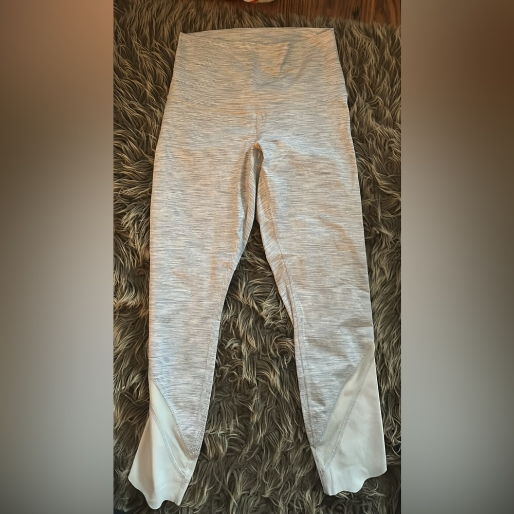 Lululemon Athletica Light Gray Leggings